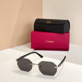 15 colors New hot HD lenses Frameless Sunglasses 0439S