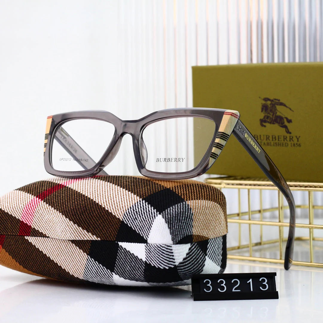 6 Color Classic Vintage Checkered Glasses B33213