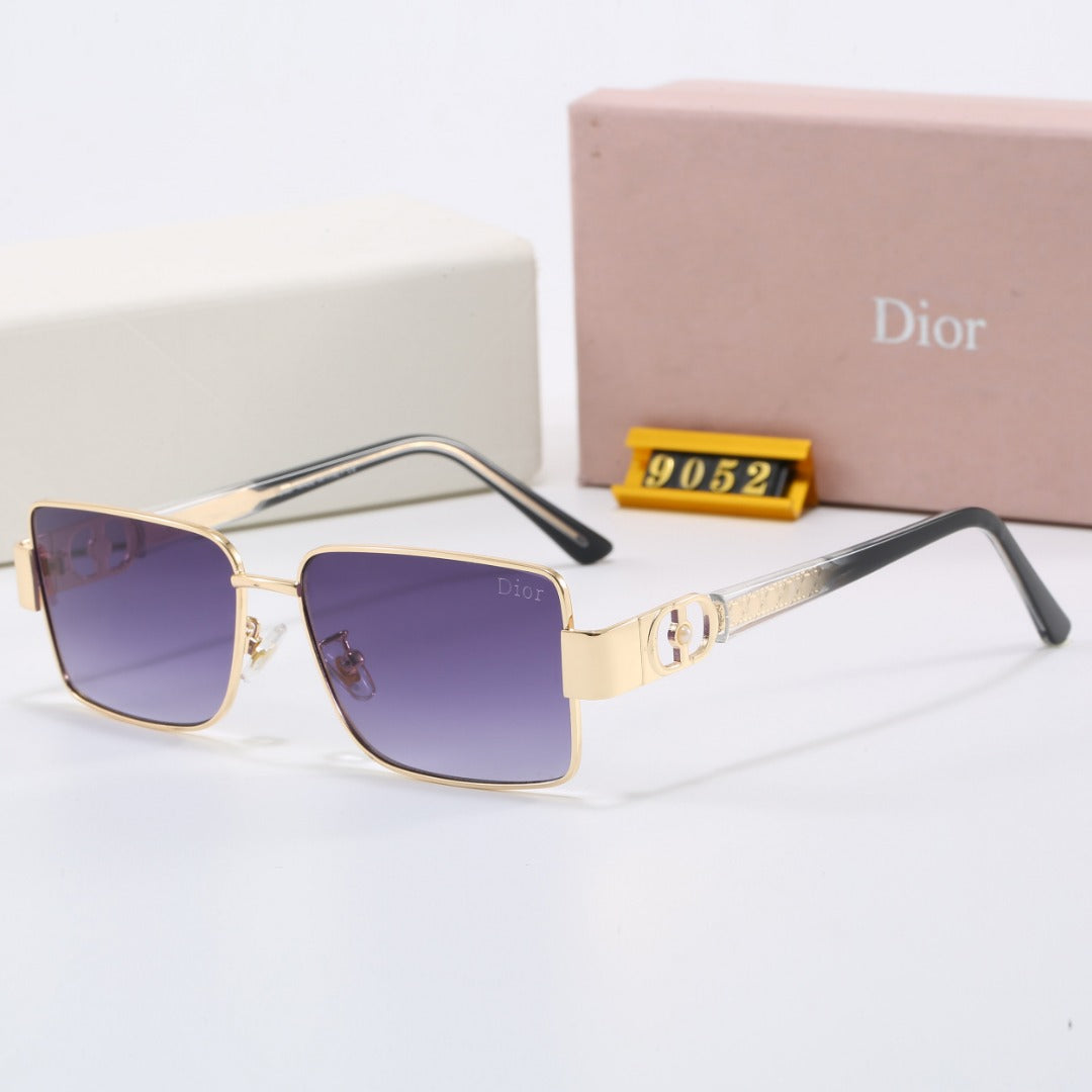 7 colors New hot HD lenses Full frame design sunglasses 9052
