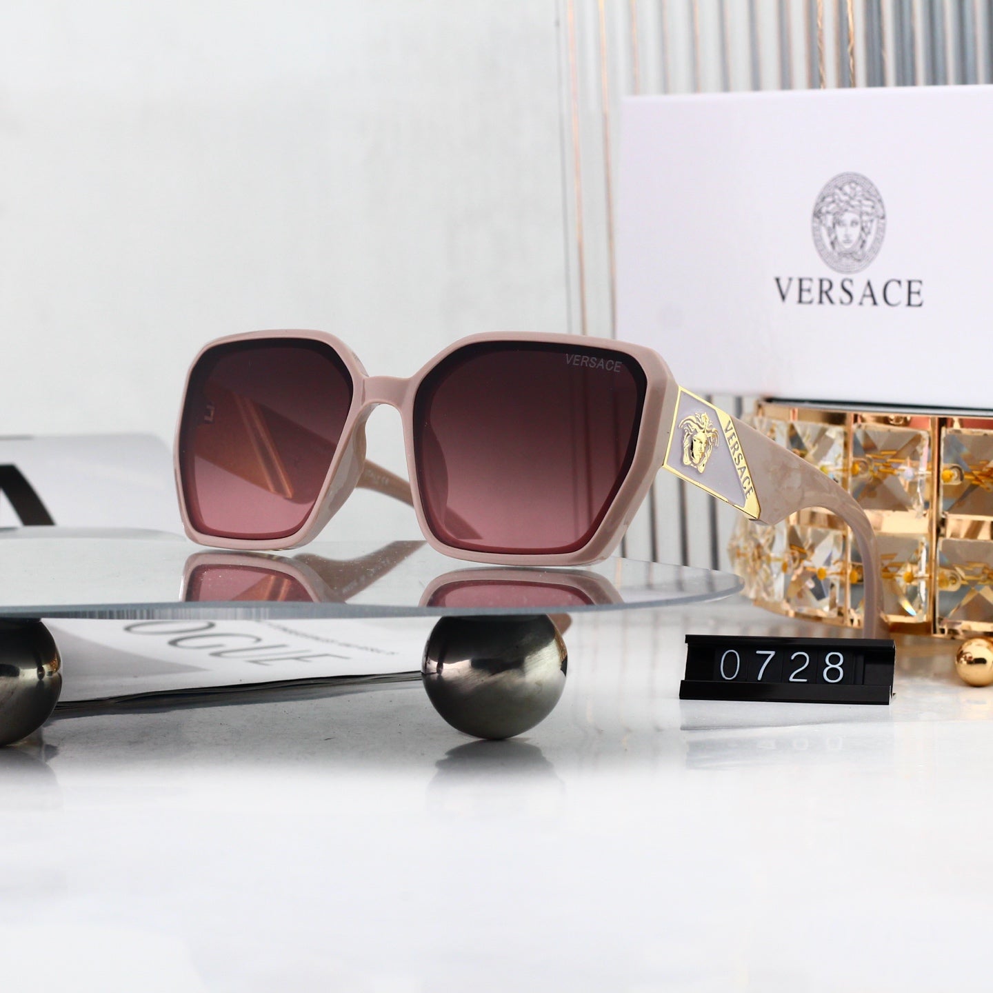 7 Colors New Hot HD Full Frame Sunglasses 0728