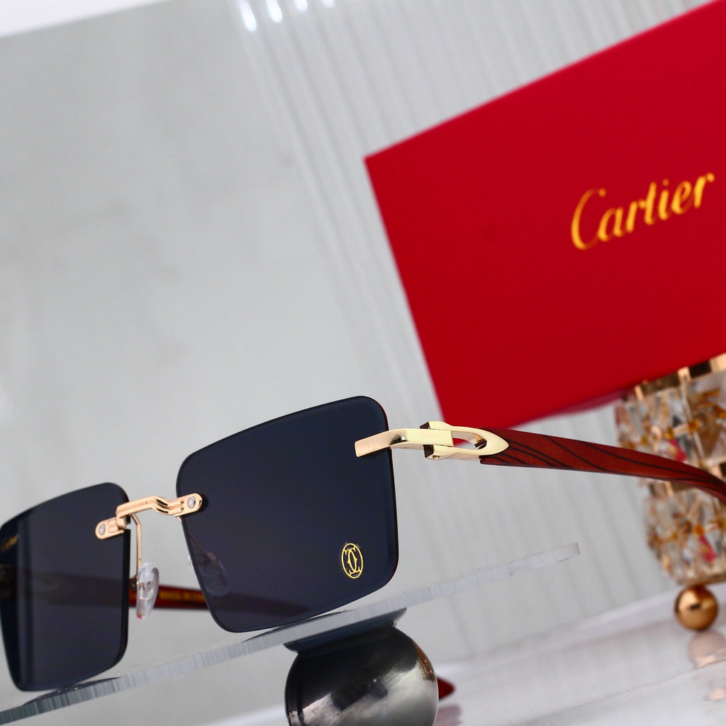 7 colors New hot HD lenses Frameless Sunglasses 4003