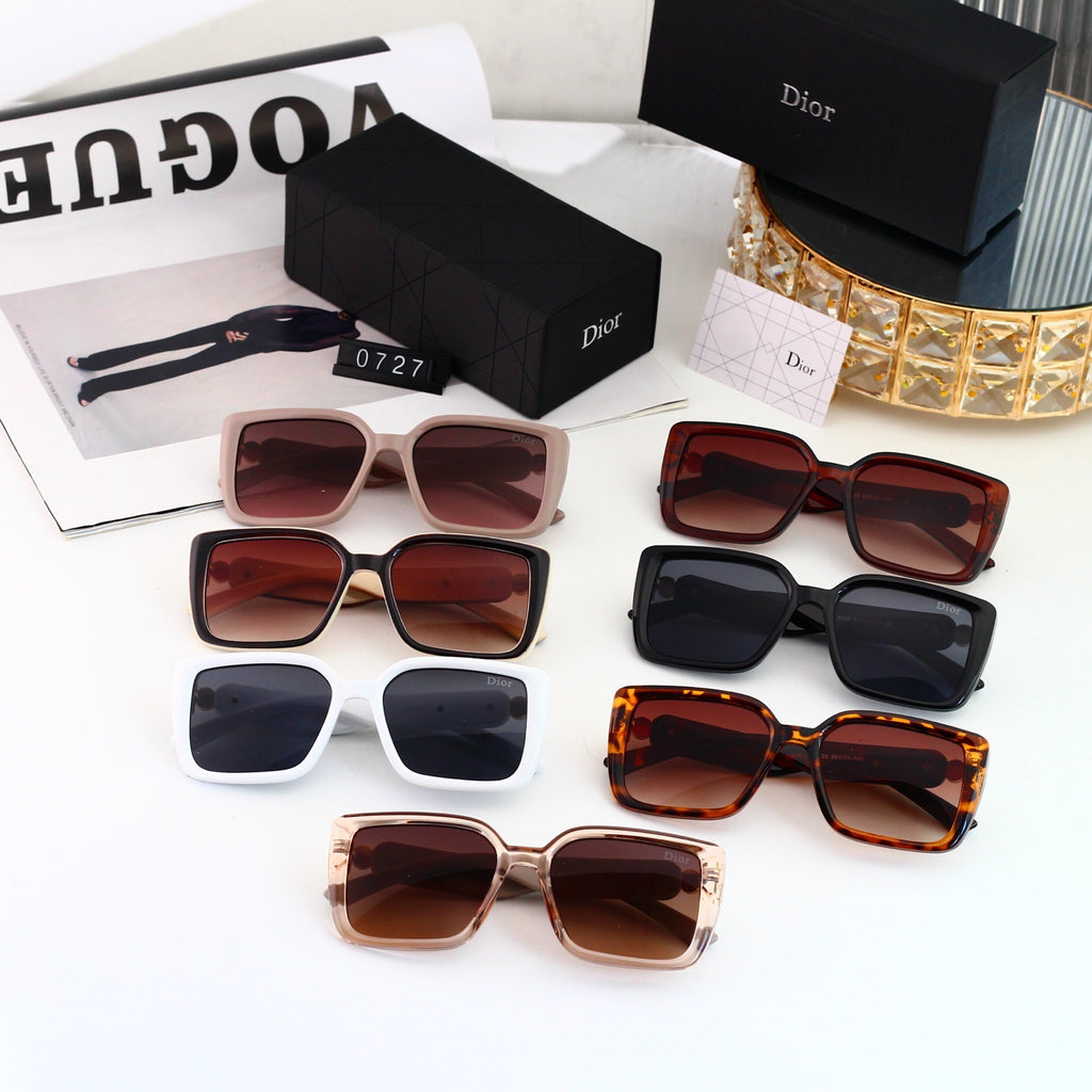 Fashion hot 7 color sunglasses 0727