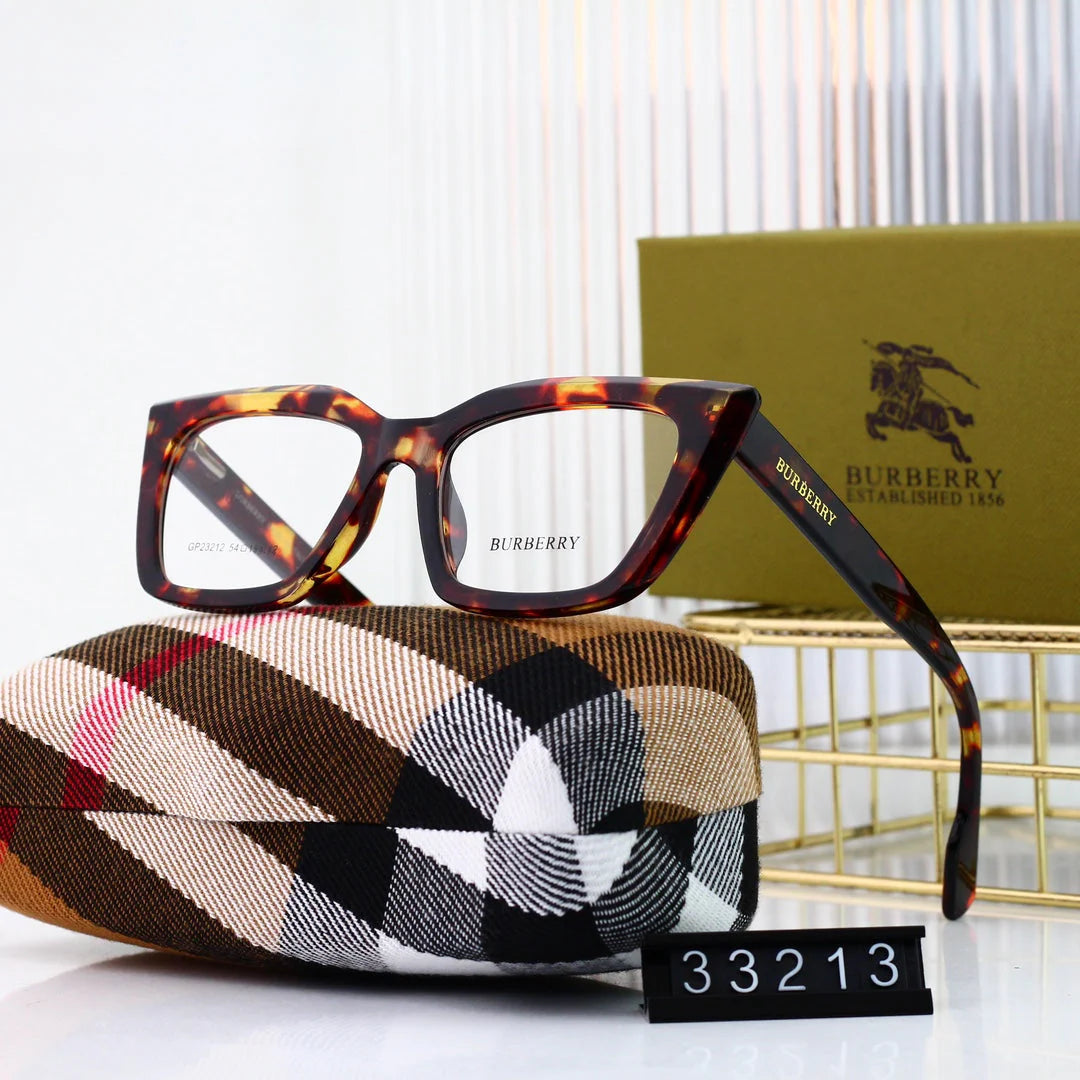 6 Color Classic Vintage Checkered Glasses B33213
