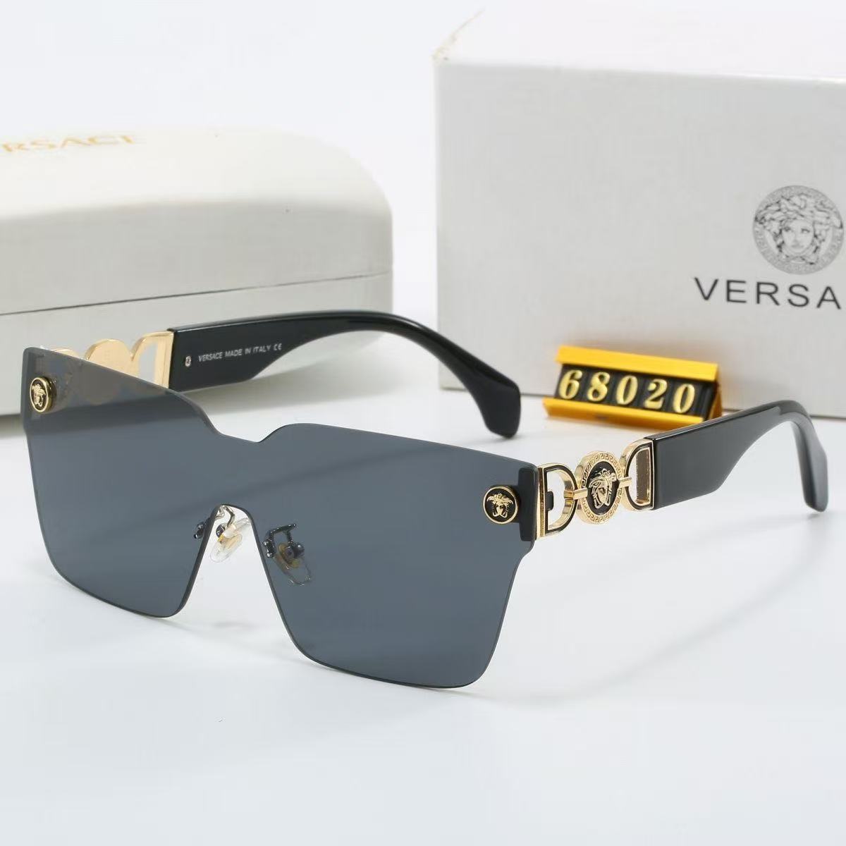 6colors popular high-definition lens frameless design sunglasses 68020
