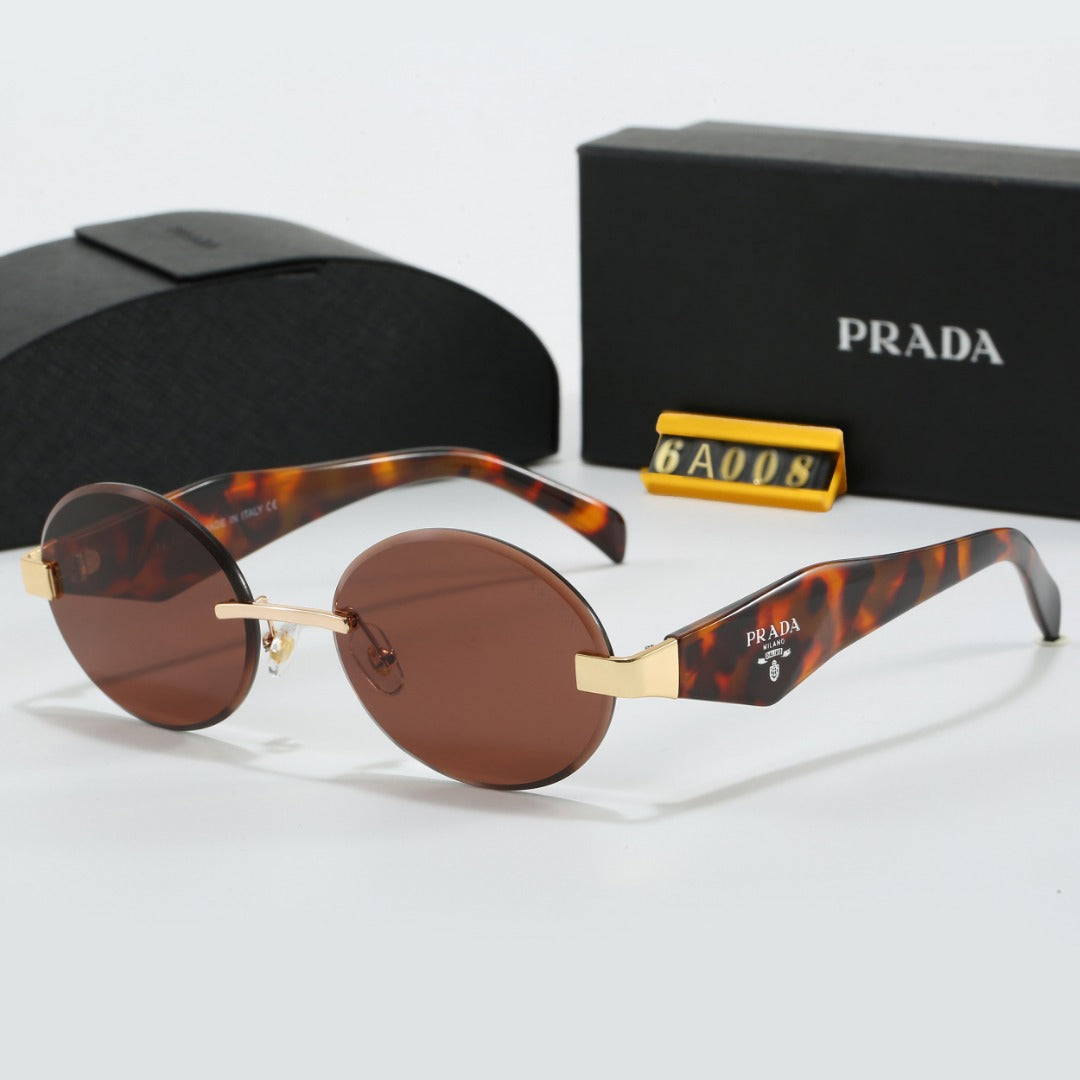 Hot sale metal frameless prism sunglasses 6A008