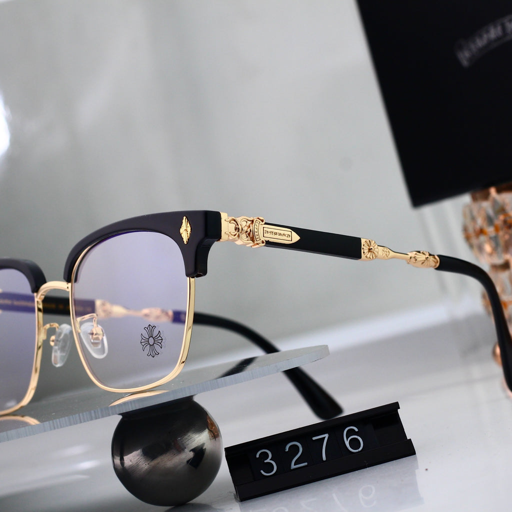 Fashion 4 Color Plain Glasses 3276