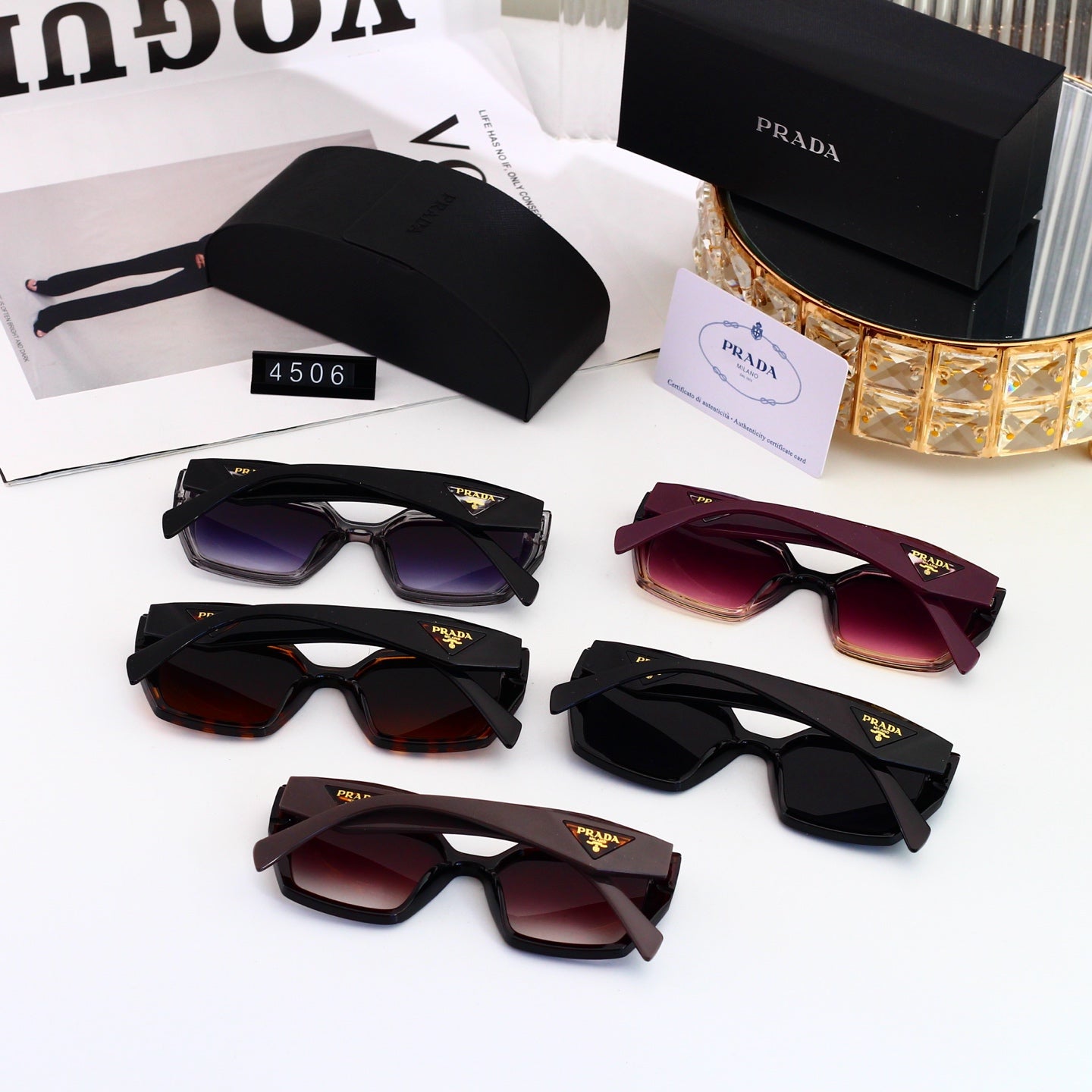 5 colors of fashionable and popular sunglasses 4506