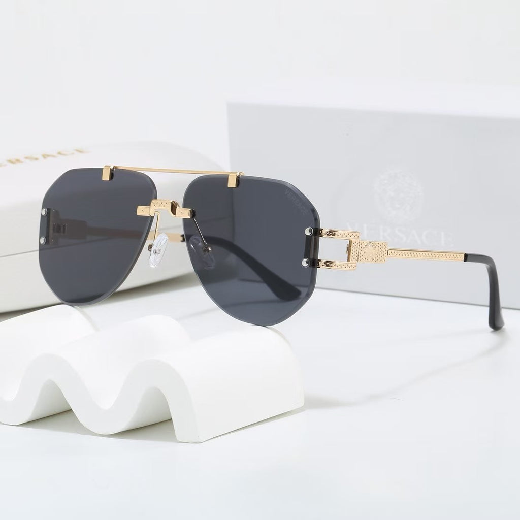 7 colors New hot HD lenses No borders design sunglasses P25232528
