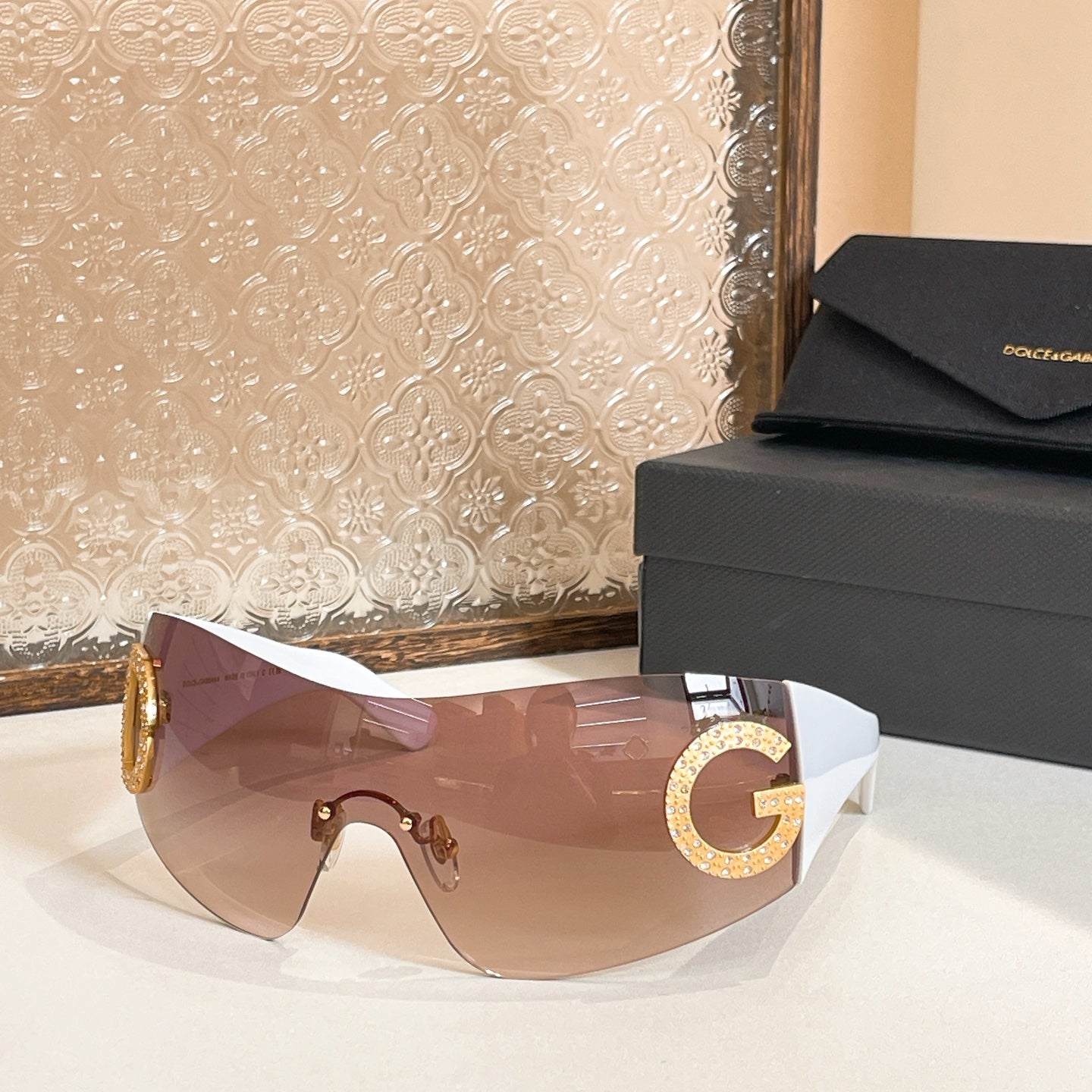 7 colors New hot HD lenses Frameless design sunglasses 2298