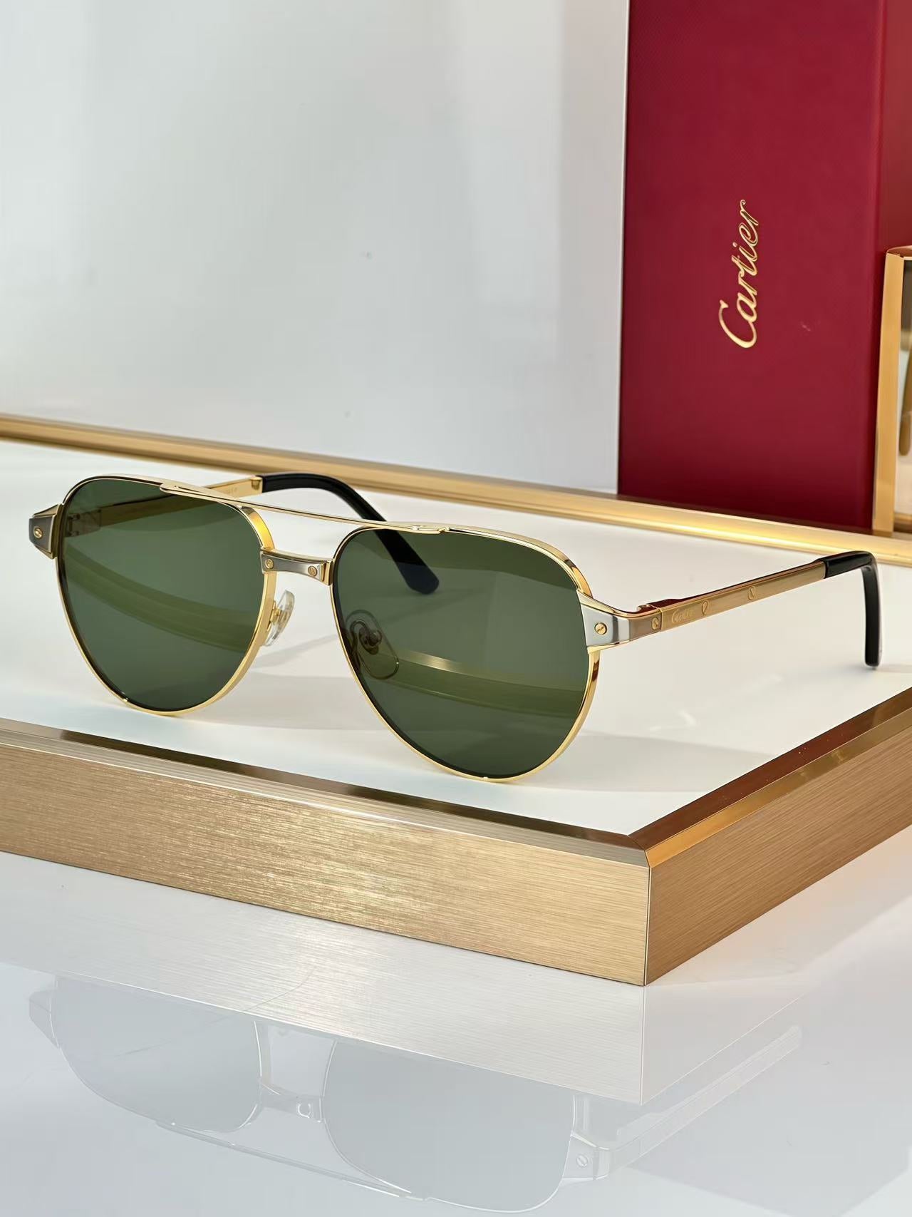 6 color fashion frameless leopard frame polarized sunglasses