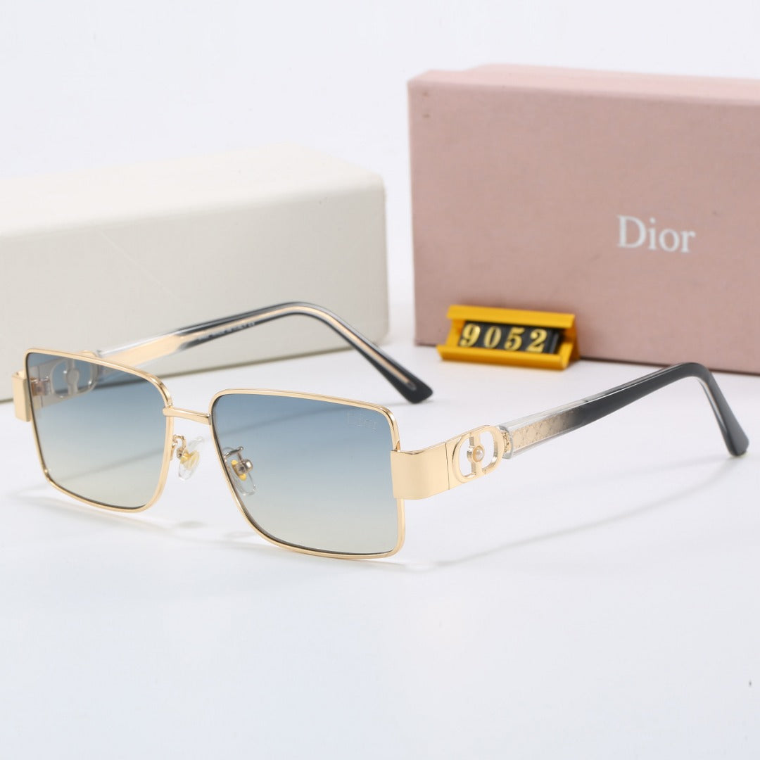 7 colors New hot HD lenses Full frame design sunglasses 9052
