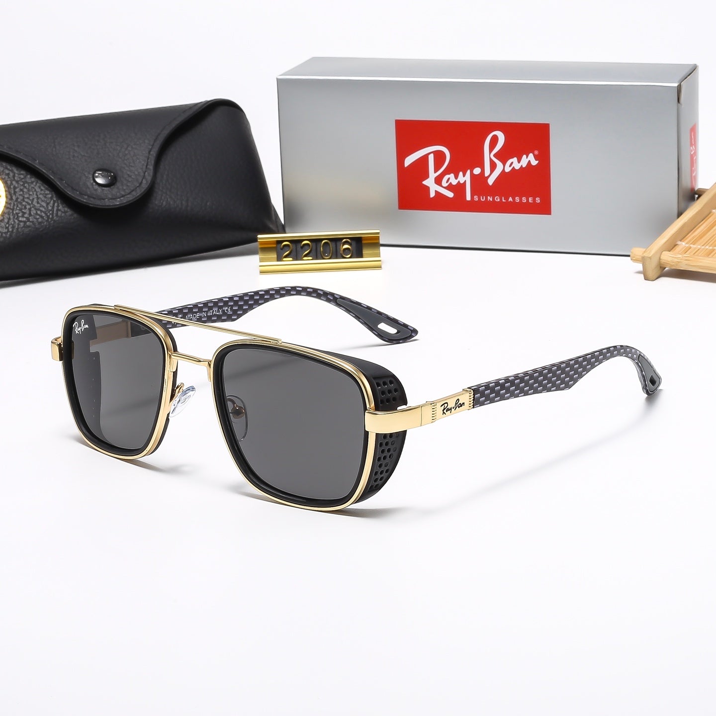 Fashion hot 6 color sunglasses 2207