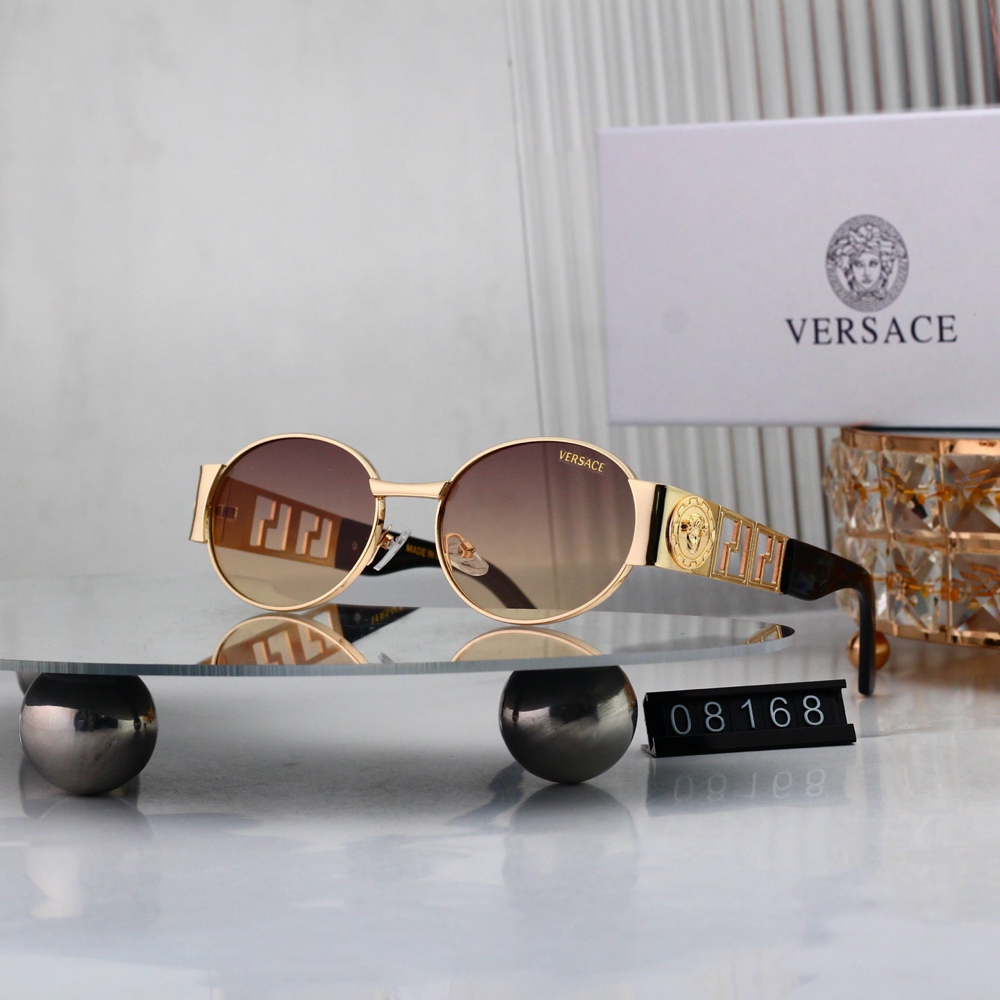 7 colors New hot HD lenses Full frame Sunglasses 08168