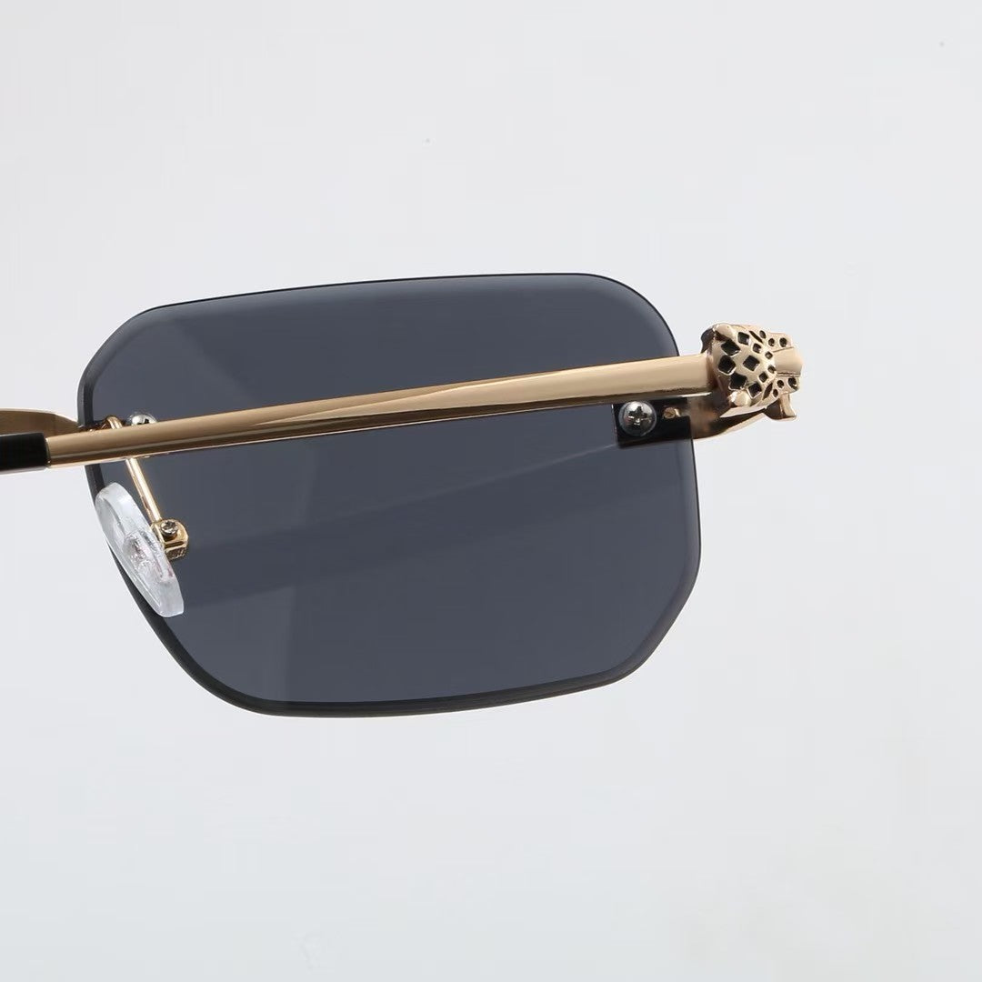 6 colors New hot HD lenses Frameless Sunglasses