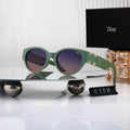 5 colors New hot HD lenses Full frame design sunglasses 6158