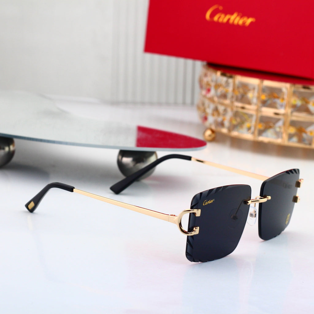 8 colors New hot HD lenses Frameless Sunglasses 6278