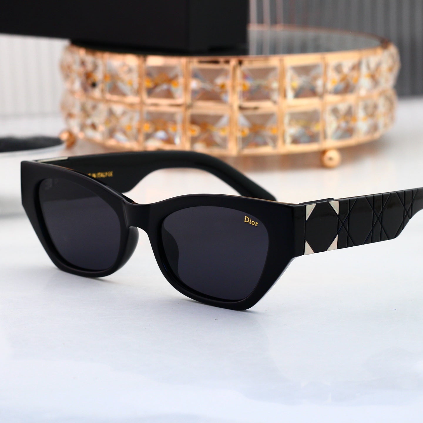 5 colors New hot HD lenses Full frame design sunglasses 6157