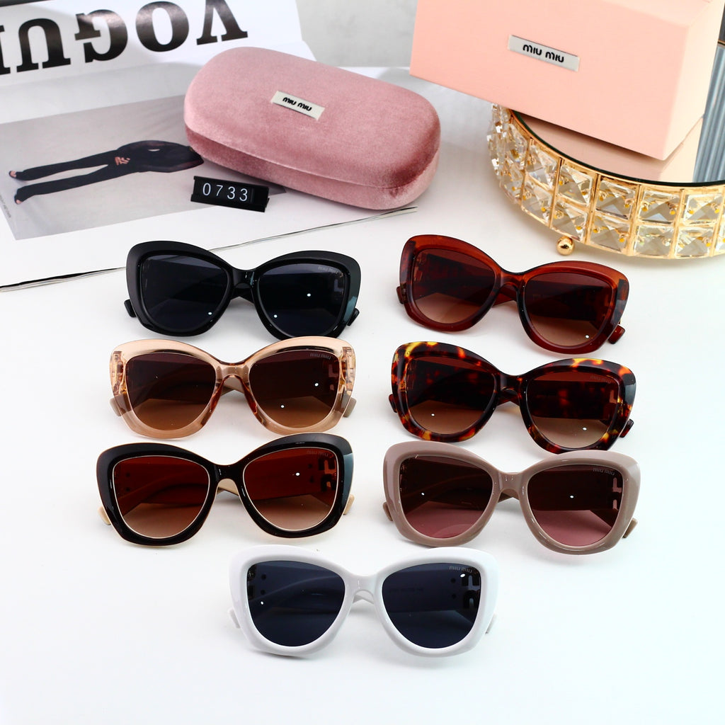 Fashion hot 7 color sunglasses 0733