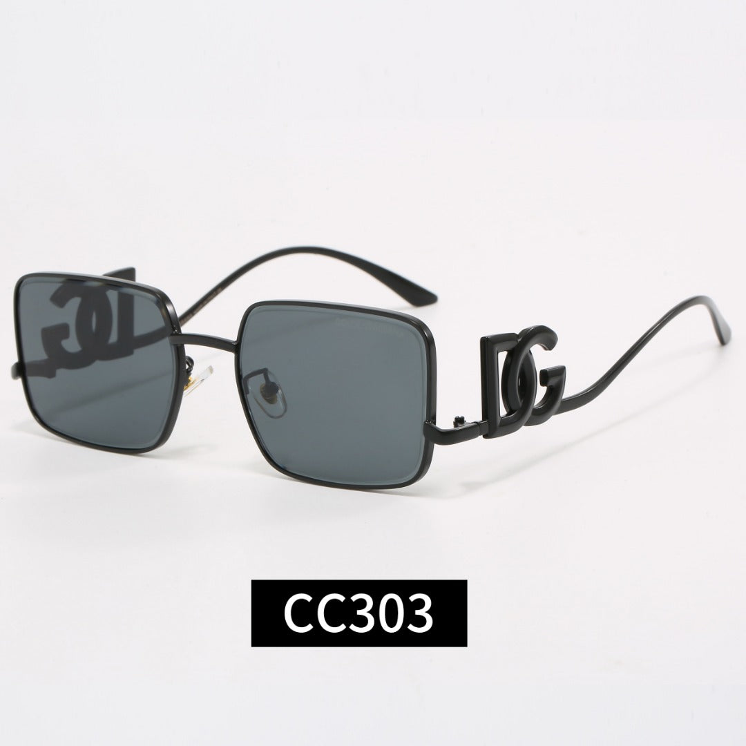 New hot HD lenses No borders design 7 colors sunglasses CC303
