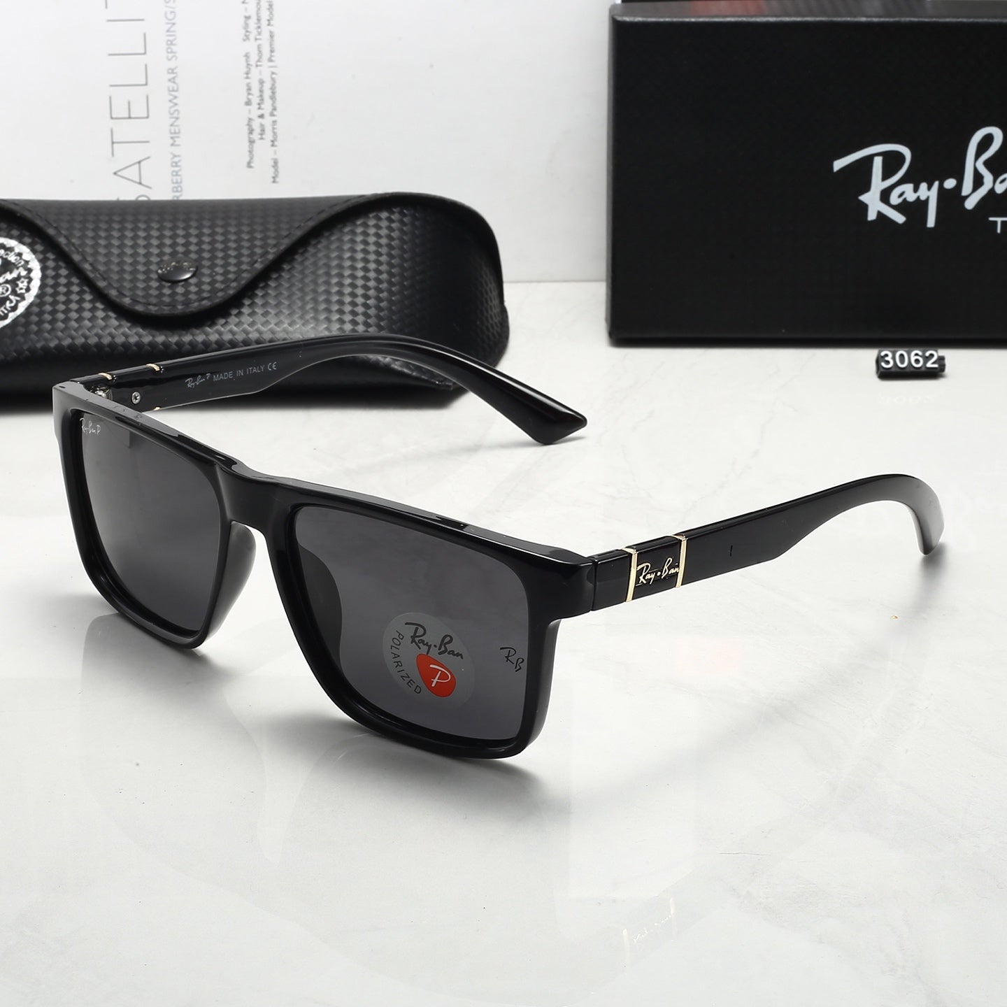 5 colors new hot full flarm sunglasses 3062
