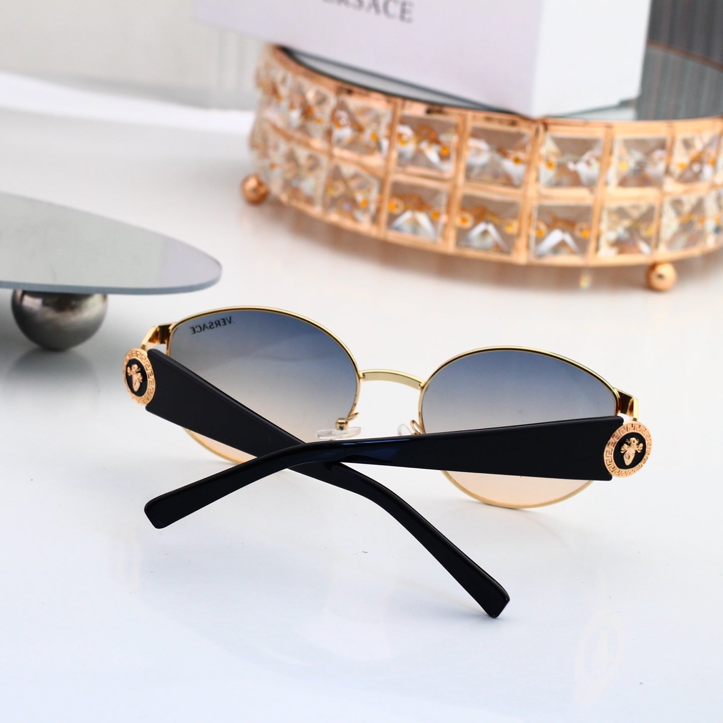 7 colors New hot HD lenses Full frame Sunglasses 08141