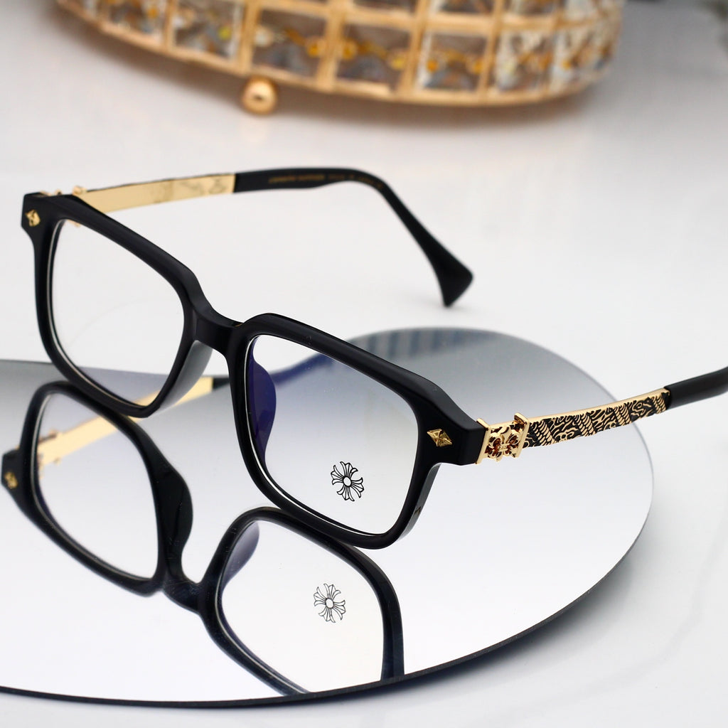 Fashion 4 Color Plain Glasses 0203