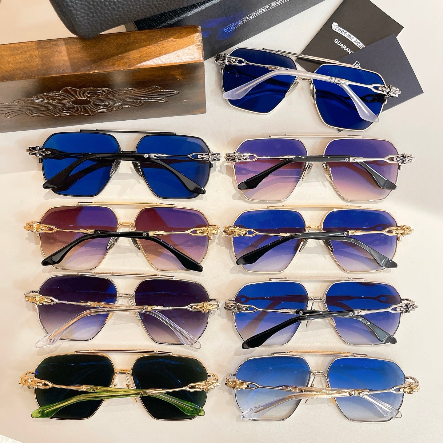 New hot HD lenses Full frame design 9 colors sunglasses