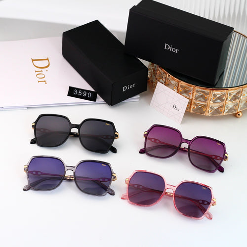 4 colors New hot HD lenses Full frame design sunglasses 3590