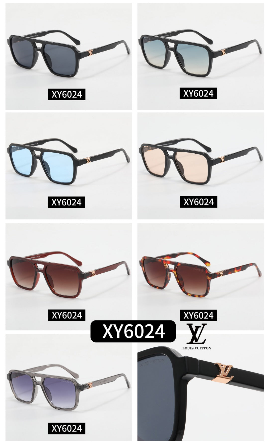 Fashion hot 4 color sunglasses 6024