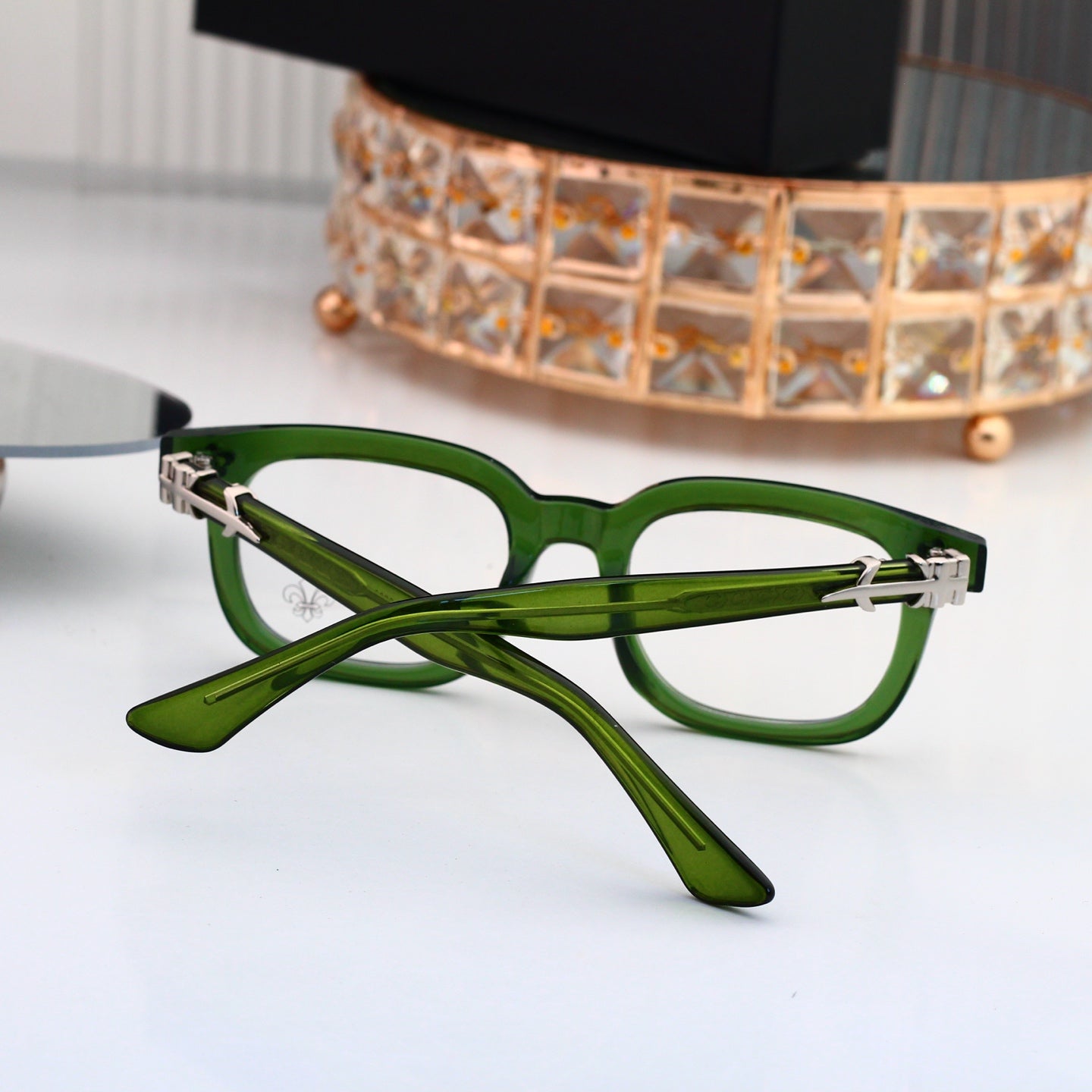 Fashion 6 Color Plain Glasses 0204