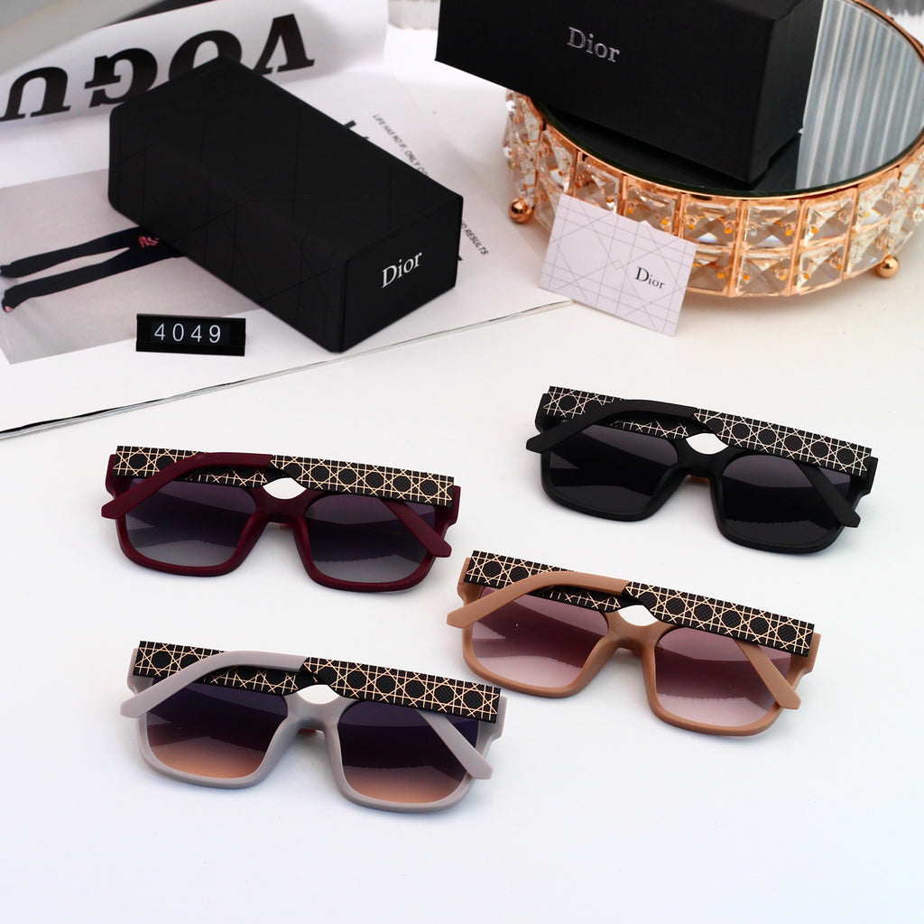 4 colors New hot HD lenses Full frame design sunglasses 4049