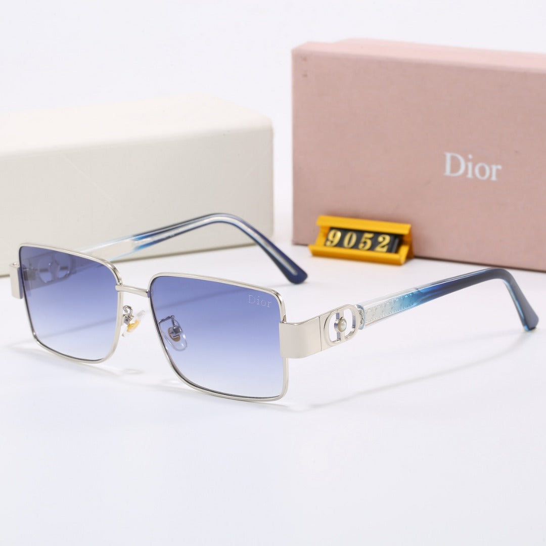 7 colors New hot HD lenses Full frame design sunglasses 9052