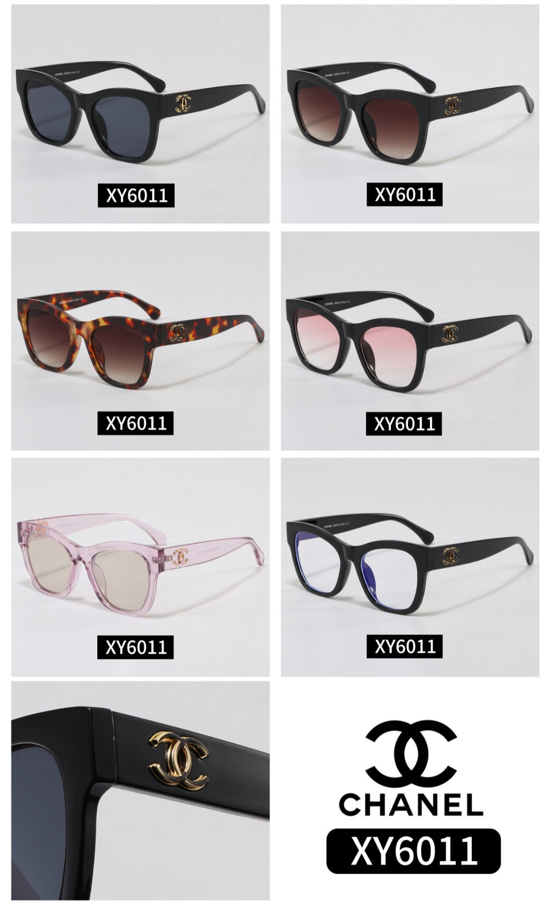 Fashion hot 5 color sunglasses XY6011