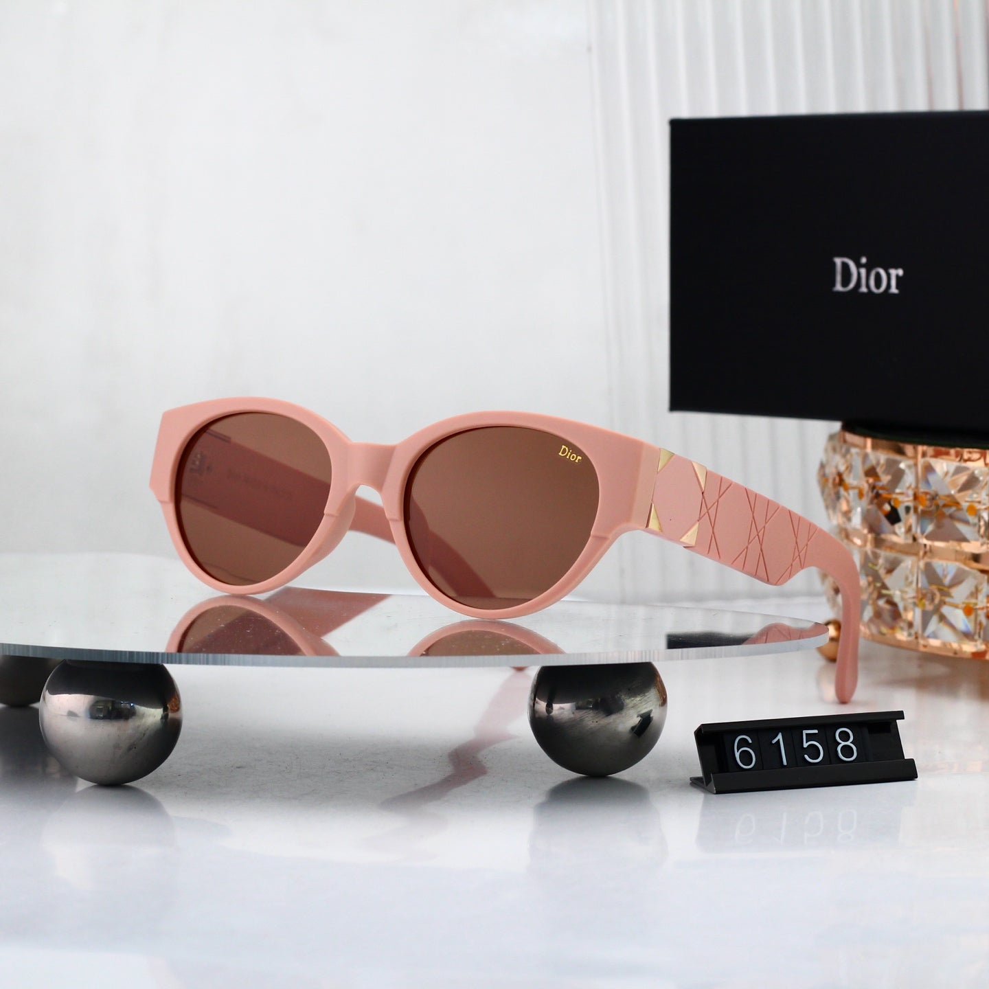 5 colors New hot HD lenses Full frame design sunglasses 6158