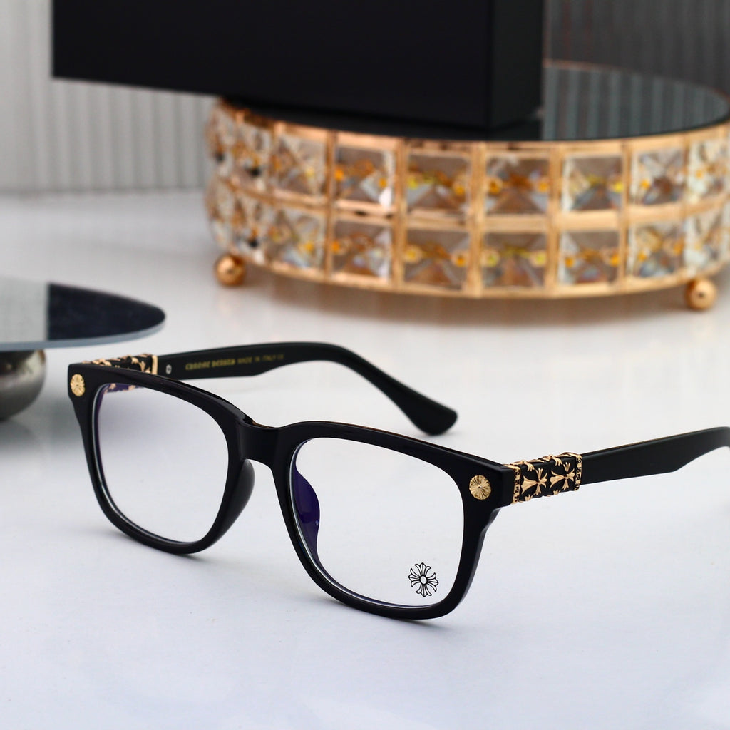 Fashion 4 Color Plain Glasses 7102