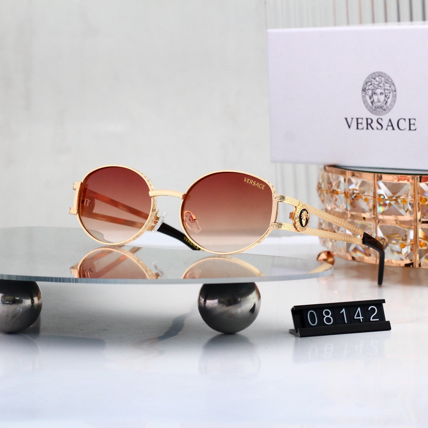 7 colors New hot HD lenses Full frame Sunglasses 08142