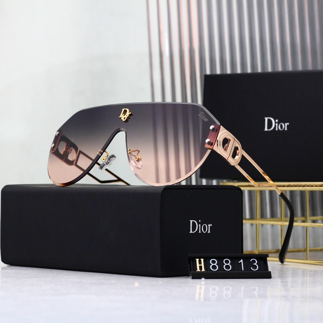 6 colors New hot HD lenses No borders design sunglasses 0263