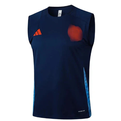 Conjunto Flamengo CRF Comissão Técnica Regata 25/26 - Azul Escuro