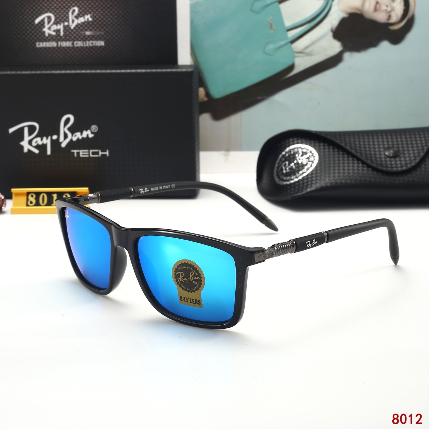Fashion hot 5 color sunglasses 8012