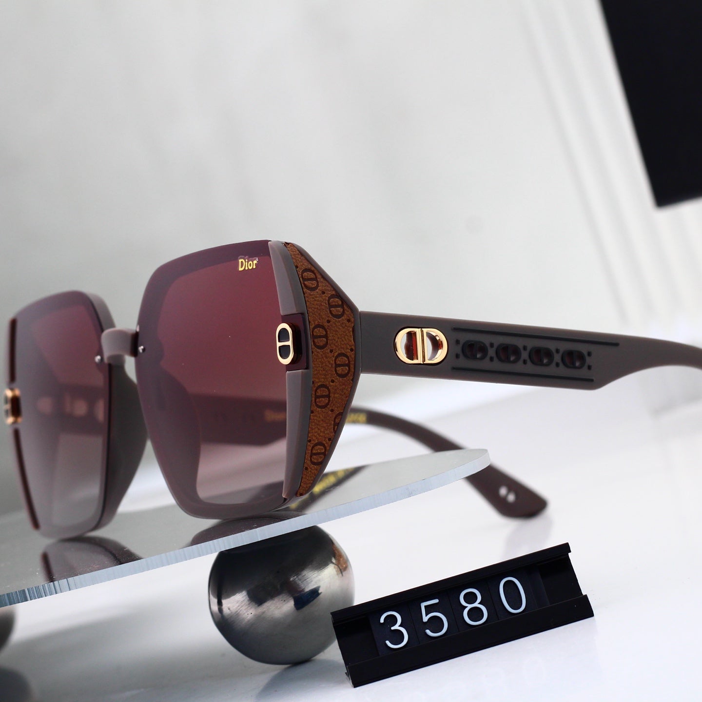 5 colors New hot HD lenses Full frame design sunglasses 3480