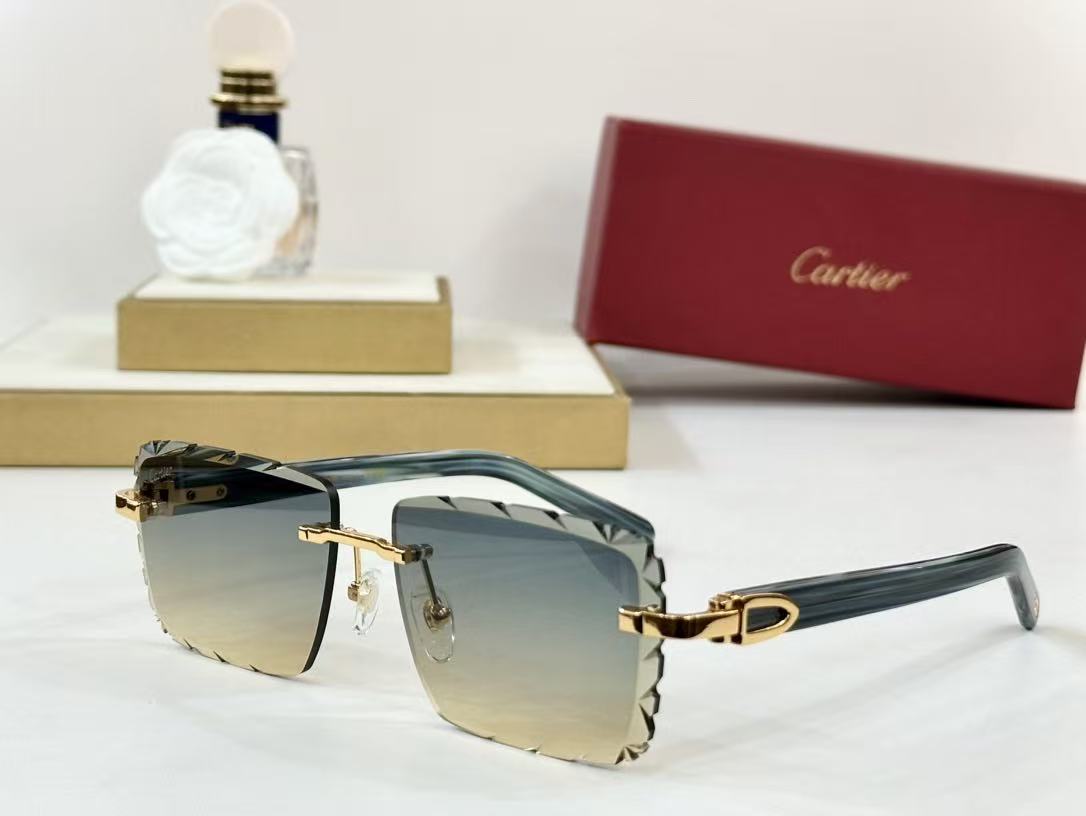 8 colors New hot HD lenses Frameless Sunglasses