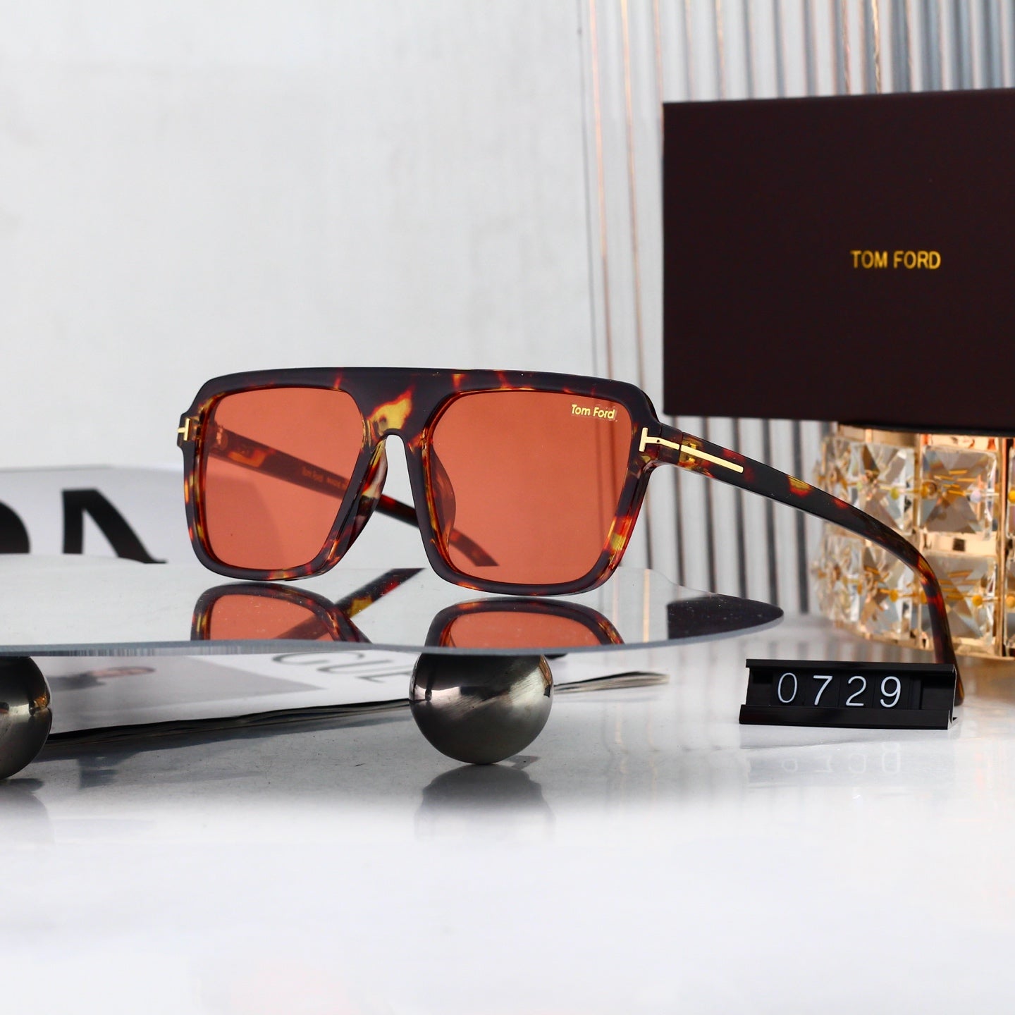 Fashion hot 9 color sunglasses 0729