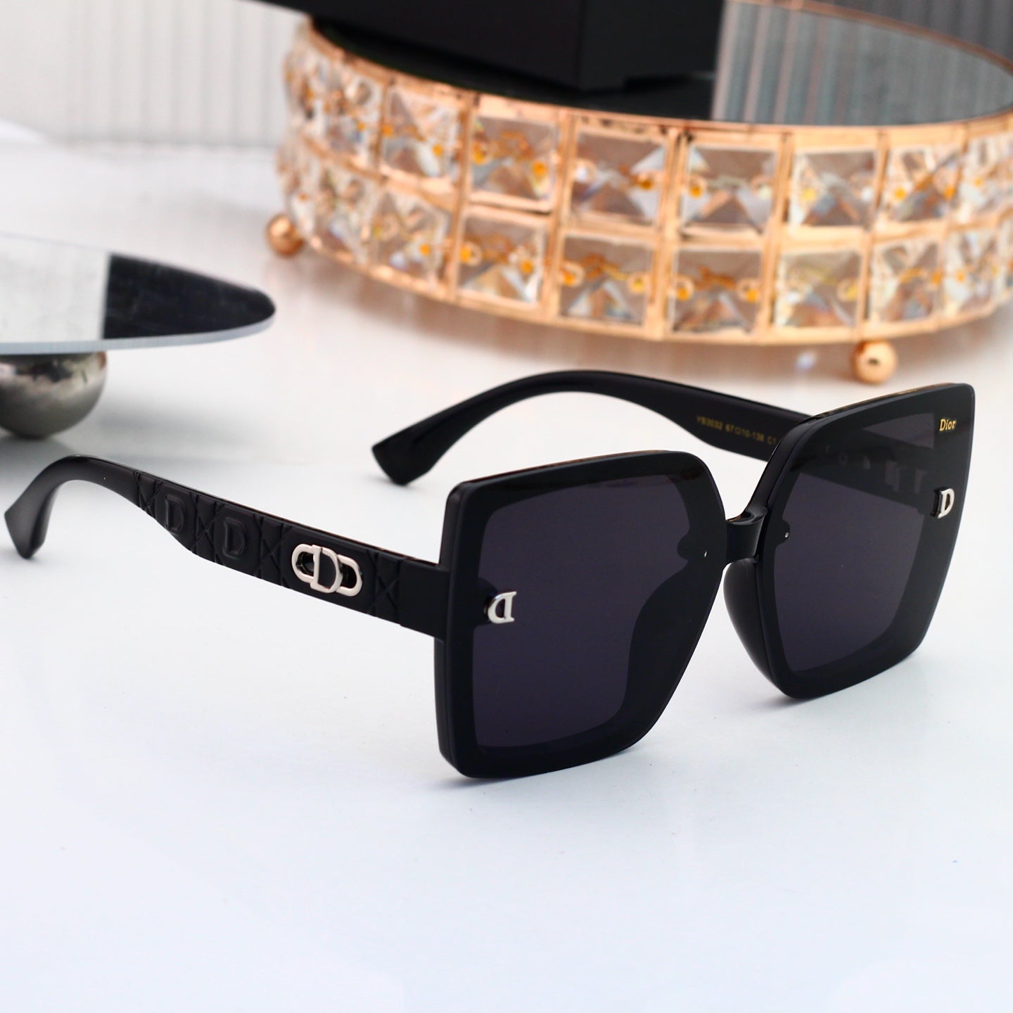 4 colors New hot HD lenses Full frame design sunglasses 4033