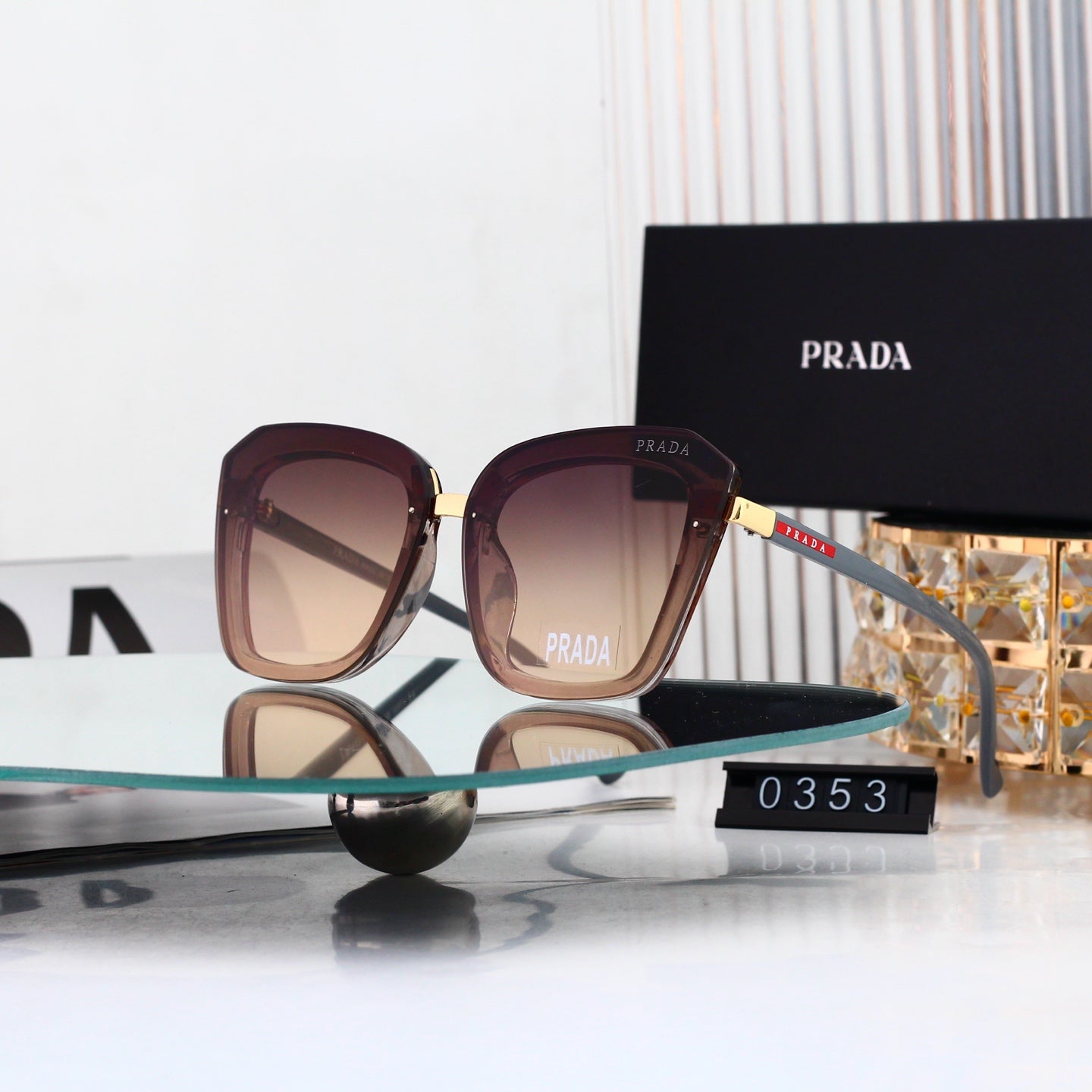 Fashion hot 6 color sunglasses 0335