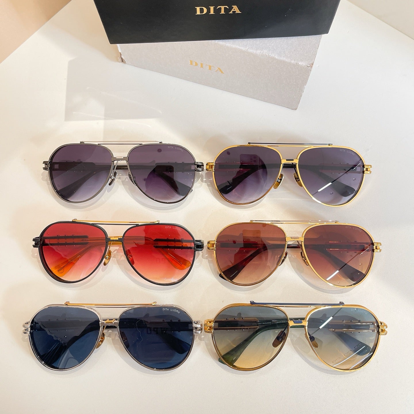 6 colors New hot HD lenses full frame Sunglasses DLS436