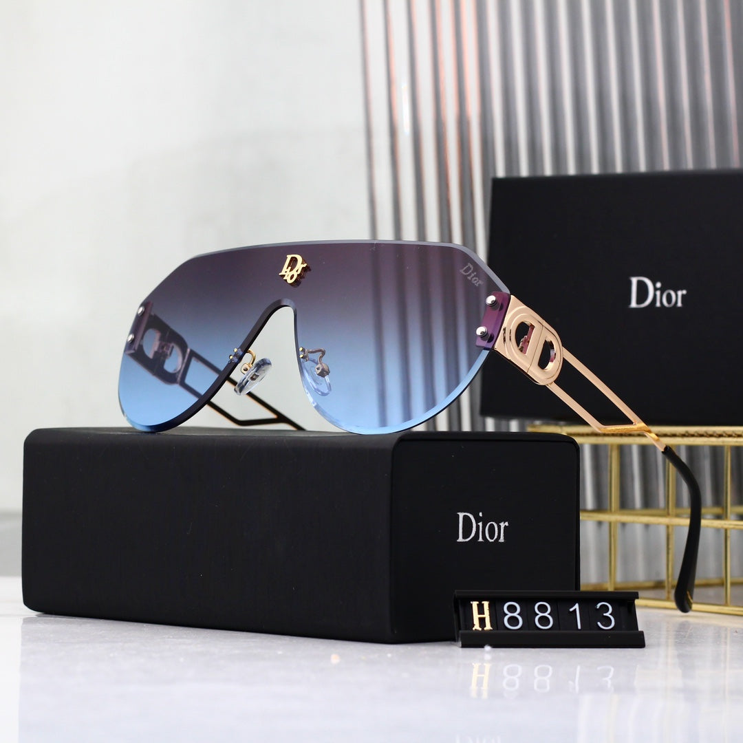 6 colors New hot HD lenses No borders design sunglasses 0263