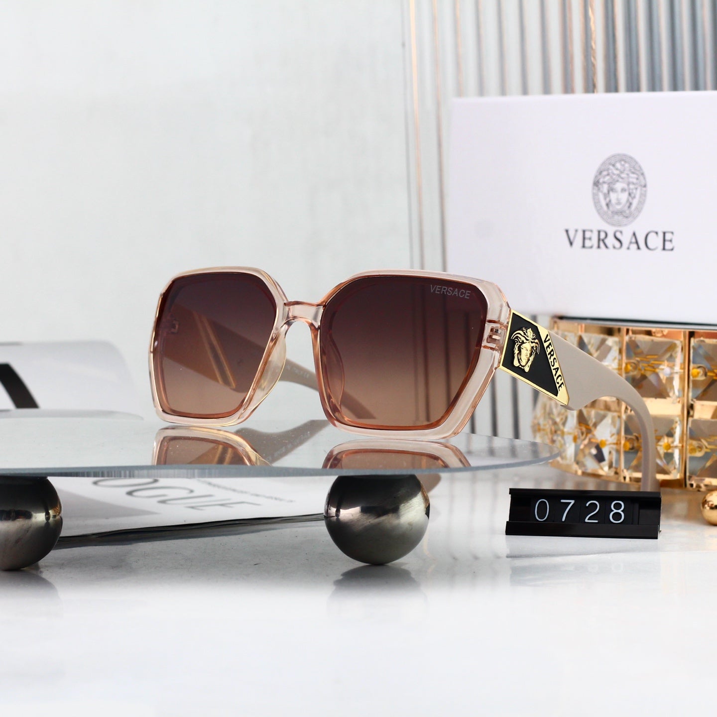 7 Colors New Hot HD Full Frame Sunglasses 0728