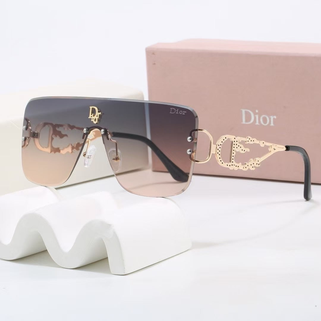 7 colors New hot HD lenses No borders design sunglasses