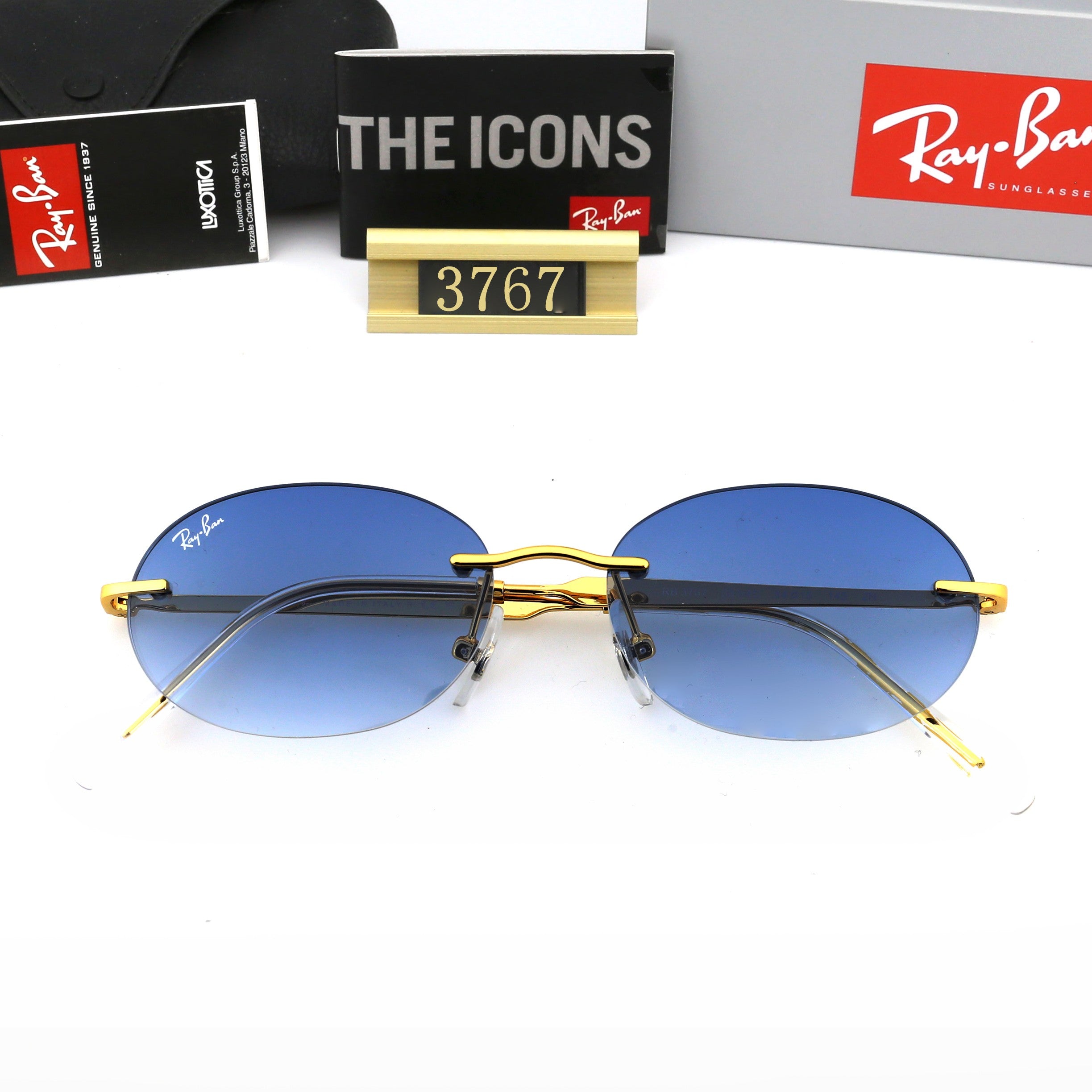 Fashion hot 6 color sunglasses 3767