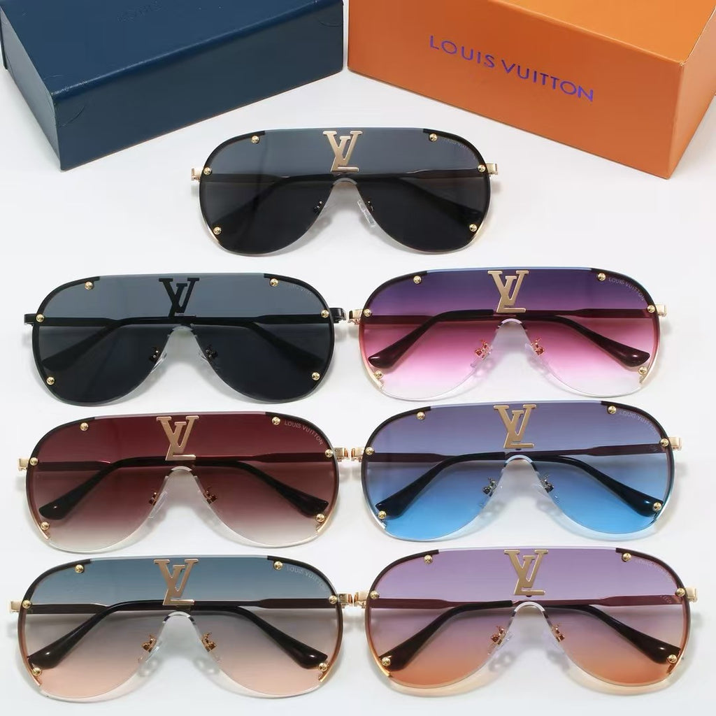 7 colors New hot HD lenses Frameless design sunglasses P25232528